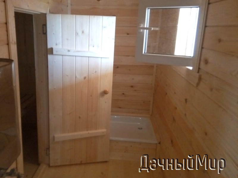 Проект бани 6х4 + Мансарда и Терраса # Баня под ключ в Екатеринбурге