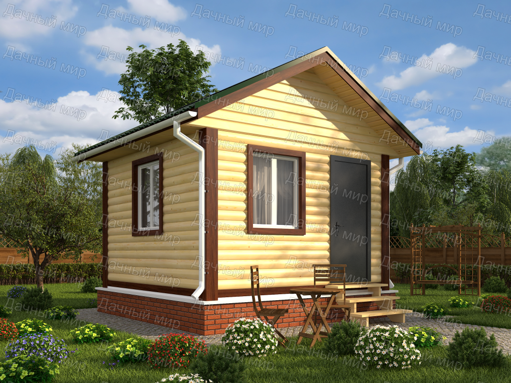 Дачные дома из бруса под ключ купить в Москве: цены на строительство под заказ