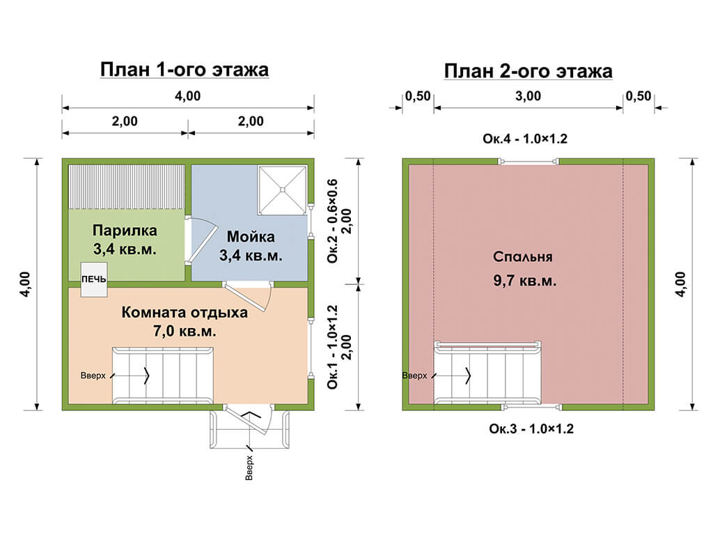 Проект бани 4х: схема каркасной конструкции с верандой и террасой 4 на 6, расчет использования леса