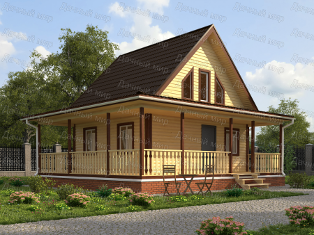 Каркасный дом «Новгород»